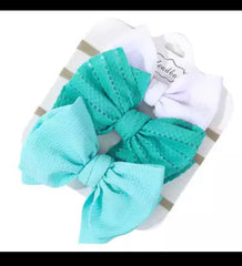 Net Lace Bow Set