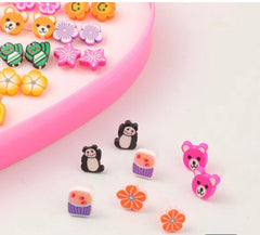 Cartoon Earring ( set of 36 pairs)