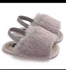Fur Sandal