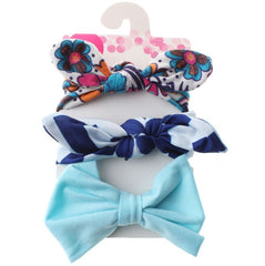 Printed Round Headband Set (3pcs)