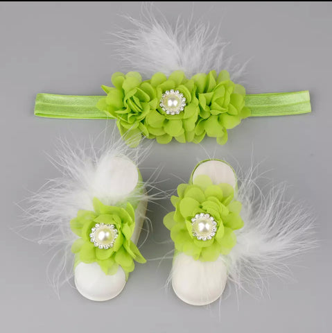 Feather Barefoot Band Set