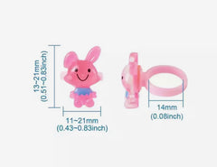 36 pcs/ box kids Rings